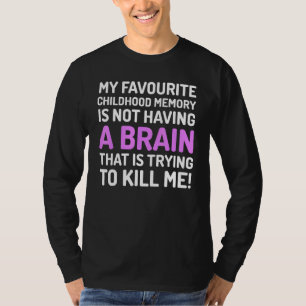 Craniotomy  &  Brain T-Shirt