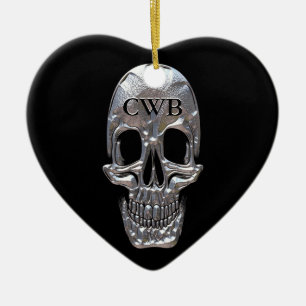 Cranium Sound Ghost Ceramic Tree Decoration