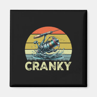 Crankbait Fishing Lure - Fishermen Funny Cranky Fi Magnet