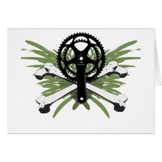 Crankset Bones - green
