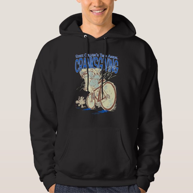Cranksgiving State College Pa 3rd Annual Event Hoodie (Front)