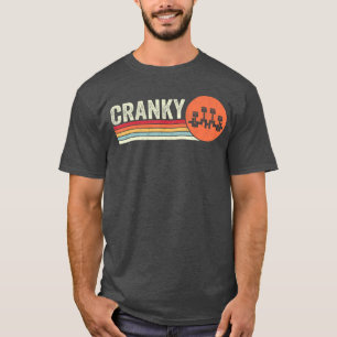 Cranky Car Engine Crankshaft Cars Lover Mechanics T-Shirt