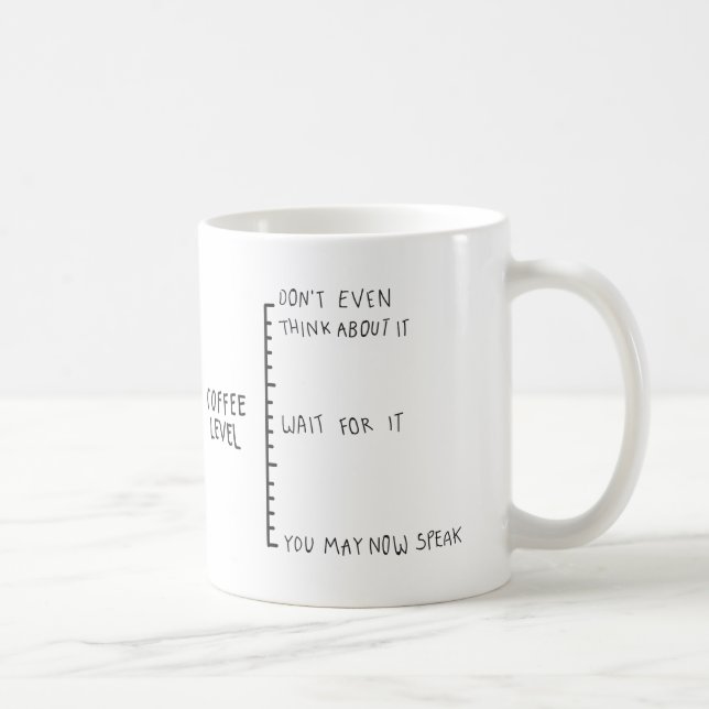 Cranky Coffee Level Mug (Right)