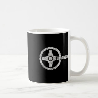 Cranky Cycling Biking Bicycle Crank Cyclists Bike Coffee Mug