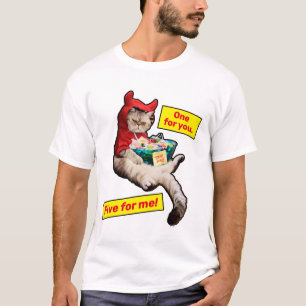 Cranky Devil Cat T-Shirt