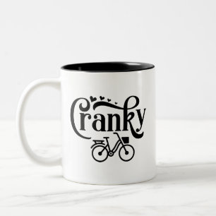 CRANKY MUG   CYCLING MUG   BIKE