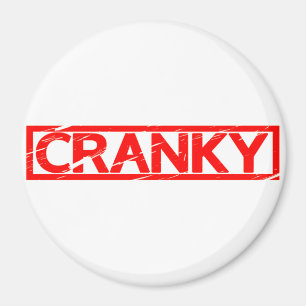 Cranky Stamp Magnet