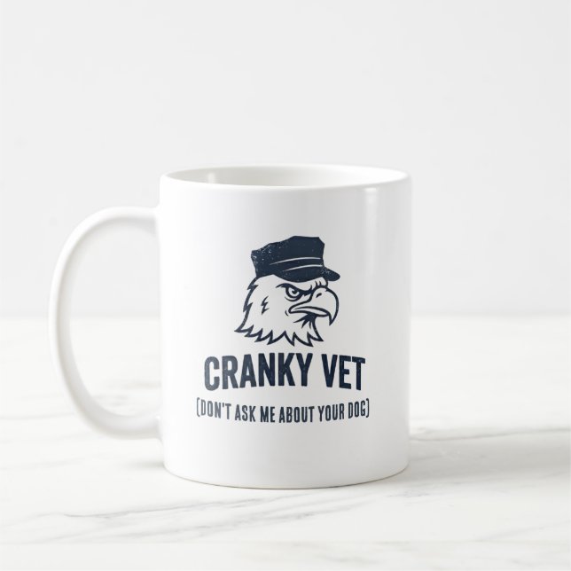 Cranky Vet Mug (Left)