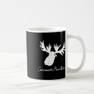 Cranmore Mountain New Hampshire Moose Antlers Ski Coffee Mug