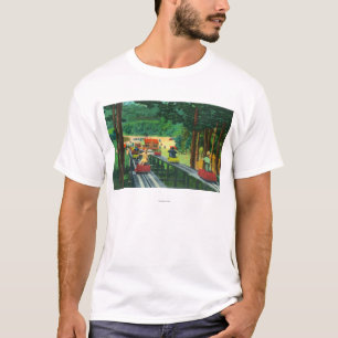 Cranmore Mountain Ski-Mobile in Summertime T-Shirt
