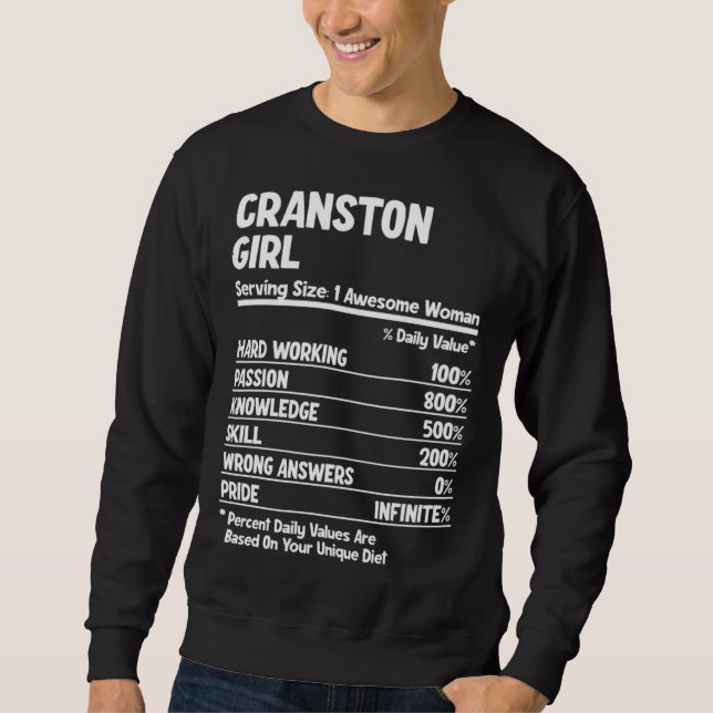 Cranston Girl Sweatshirt (Front)
