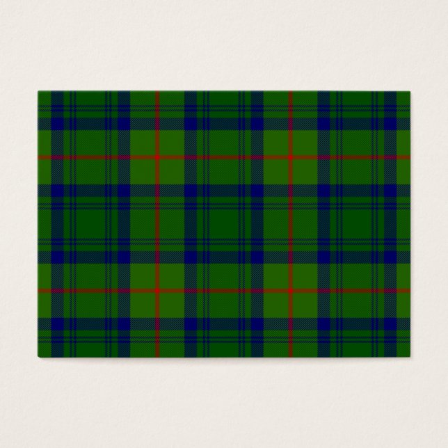 Cranstoun tartan green blue plaid (Front)
