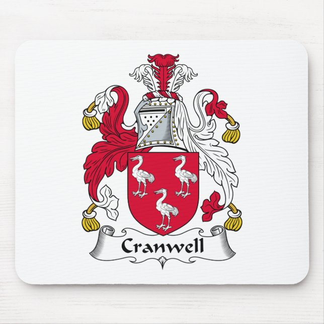 Cranwell Family Crest Mouse Pad (Front)