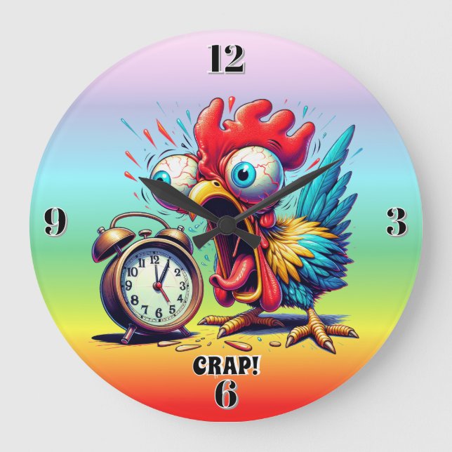 CRAP! LARGE CLOCK (Front)