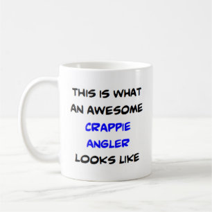 crappie angler, awesome coffee mug