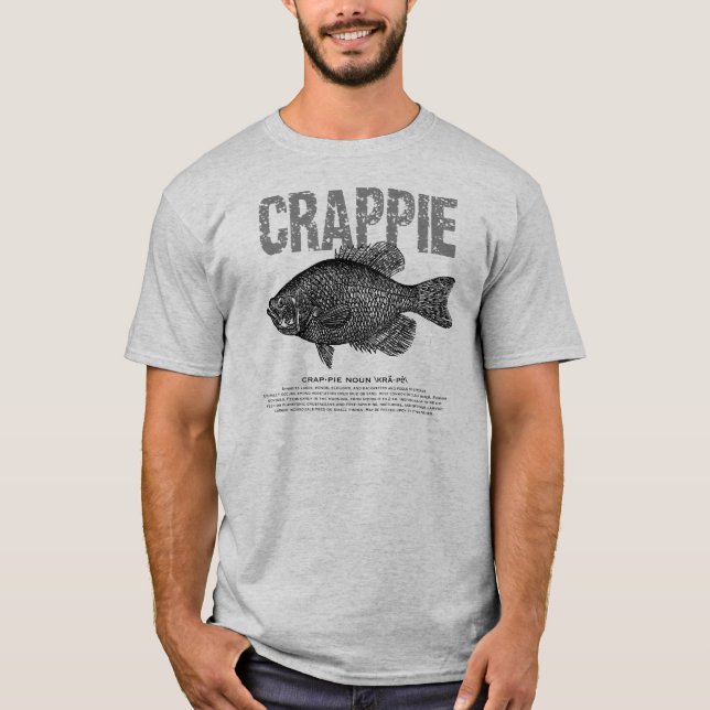 Crappie Explanation T-Shirt (Front)