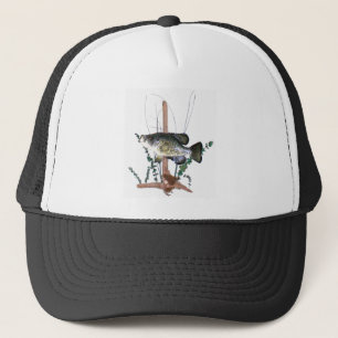 Crappie Mount Trucker Hat