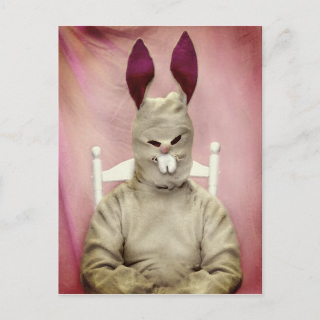 Crappy Easter Bunny Postcard (Front)