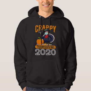 Crappy Thanksgiving 2020 Turkey Wearing Mask Hoodie