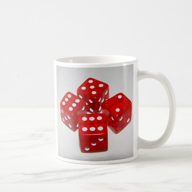 Craps Anyone Coffee Cup (Right)