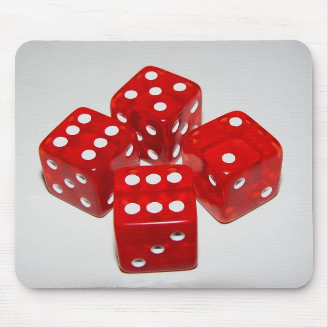 Craps Anyone Mouse Pad (Front)