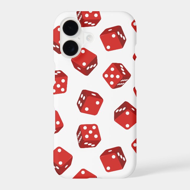 Craps Player Red Dice (Back)