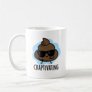Craptivating Funny Cool Poop Pun Coffee Mug