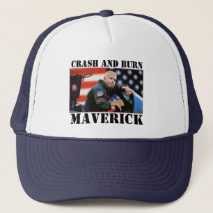 Crash and burn, Maverick Trucker Hat