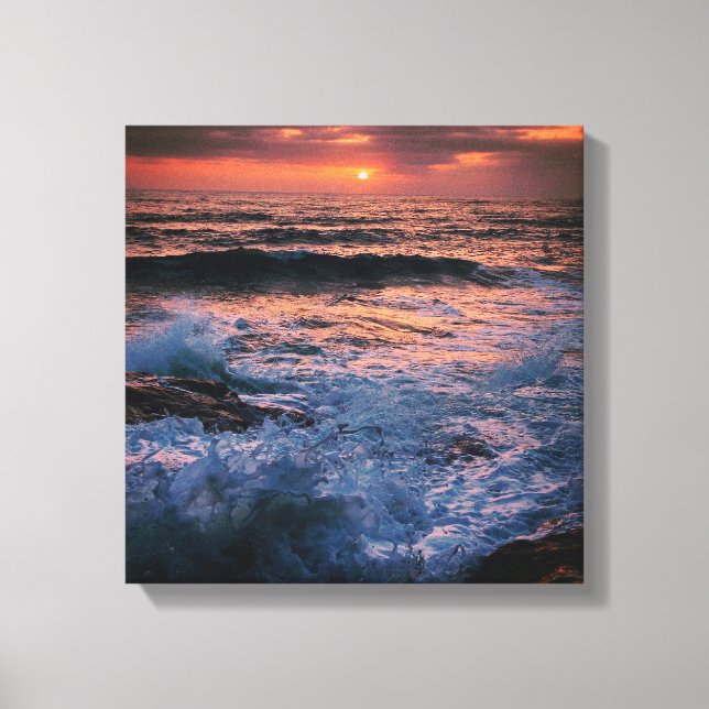 crash! canvas print (Front)