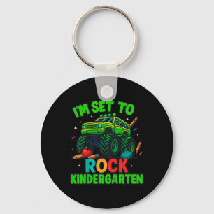 Crash Into Clroom Monster Truck Back To School Rea Key Ring