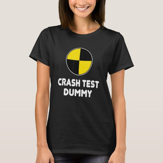 Crash Test Dummy Halloween T-Shirt (Front)