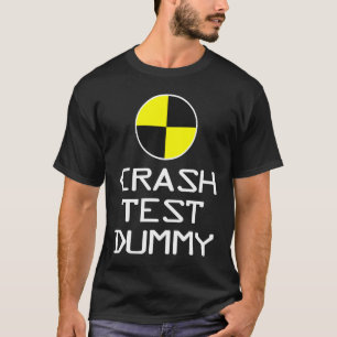 Crash Test Dummy Last Minute Costume Halloween T-Shirt