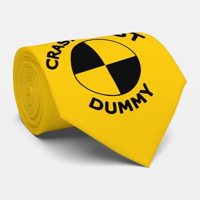 Crash Test Dummy Tie (Rolled)
