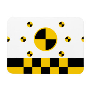 Crash Test Markers Magnet