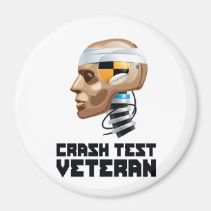 Crash Test Veteran Magnet