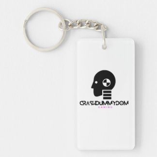 CrashDummyDom Gaming Logo KeyChain
