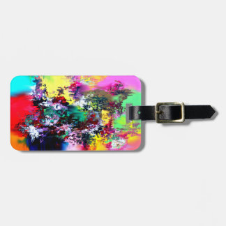 Crashing Colours Luggage Tag