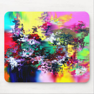 Crashing Colours Mouse Pad
