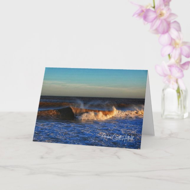 Crashing Waves of Blue Card (Orchid)