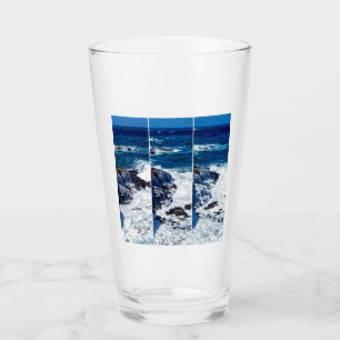 Crashing Waves Series Of Images Glass