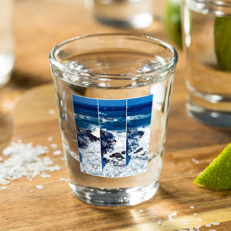 Crashing Waves Series Of Images Shot Glass