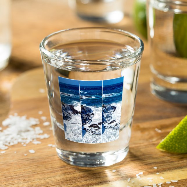 Crashing Waves Series Of Images Shot Glass (Creator Uploaded)