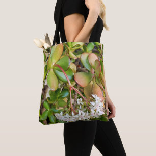 Crassula ovata All Over Print Bag