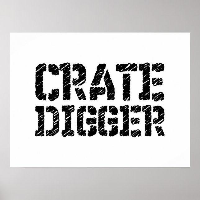 Crate Digger Poster (Front)