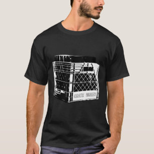 Crate Digger With Crate Full Of Records Lp'S T-Shirt