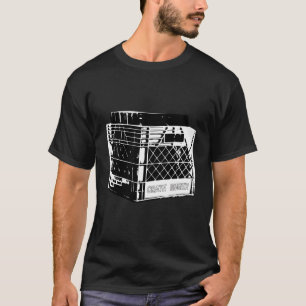 Crate Digger With Crate Full Of Records Lp'S T-Shirt