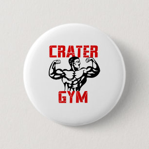Crater Gym 6 Cm Round Badge