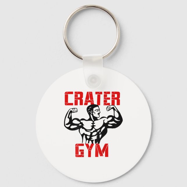 Crater Gym  Key Ring (Front)