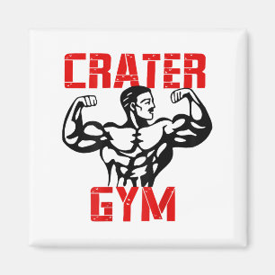 Crater Gym  Magnet