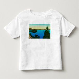 Crater Lake and Wizard Island View Toddler T-Shirt